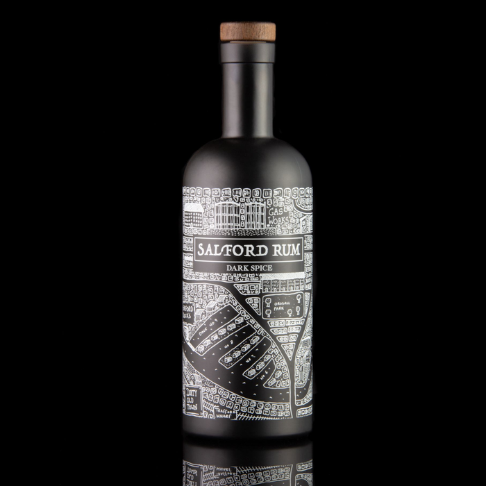 Salford Dark Spiced Rum 700ml bottle – Salford Rum