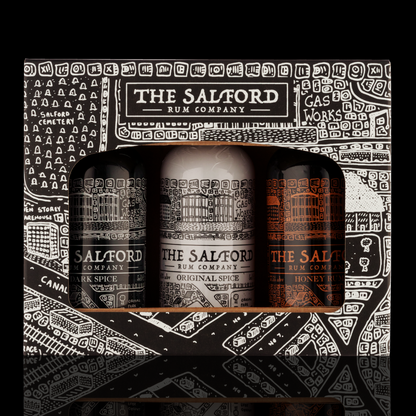 Salford Rum Miniature Gift Set 3 x 5CL