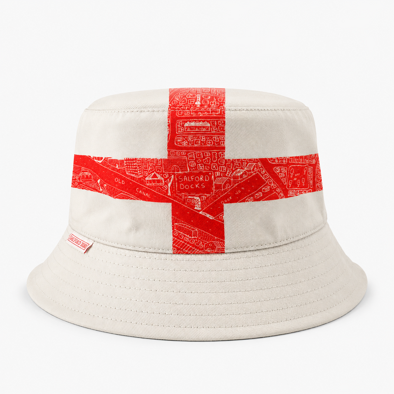 Salford Rum Reversible England Bucket Hat