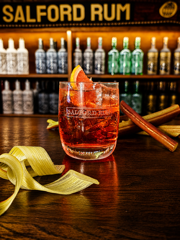 Rhubarb Negroni