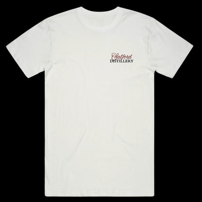 Salford Rum t-shirt lifestyle flat lay