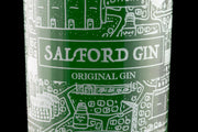 Salford Gin Original Dry lifestyle shot with botanicals