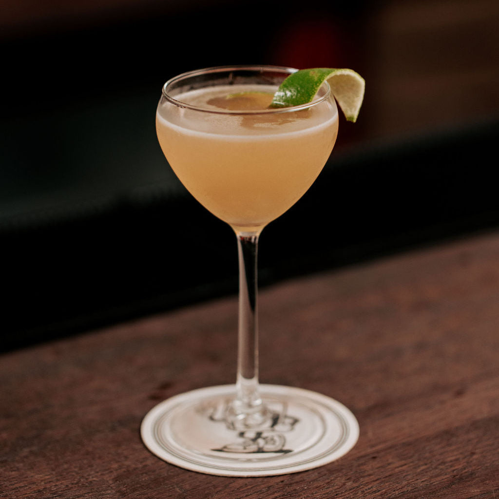 Salford Honey Rum served neat in a tasting glass